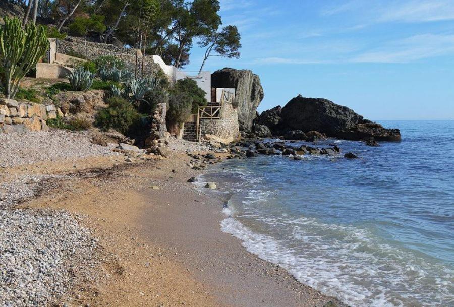 Apartamento Primera Linea Con Acceso Privado A La Playa Altea Bagian luar foto