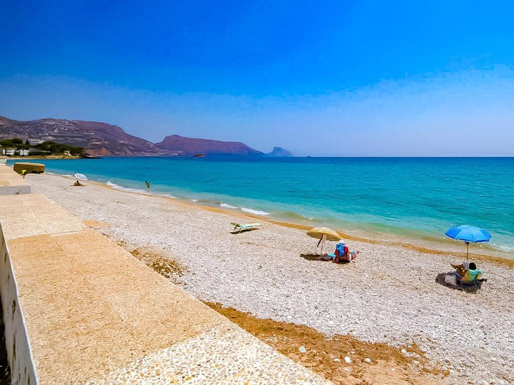 Apartamento Primera Linea Con Acceso Privado A La Playa Altea Bagian luar foto