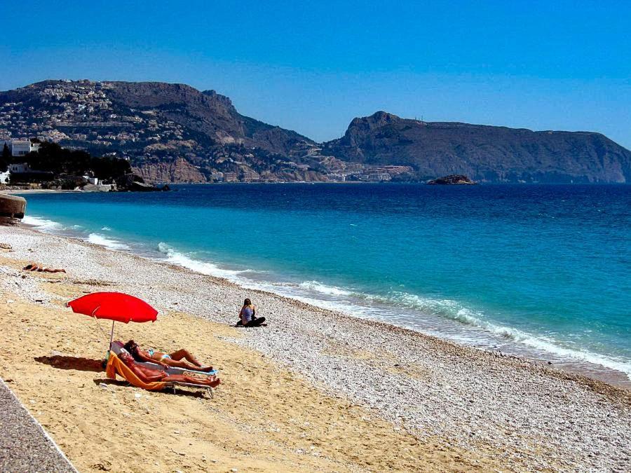 Apartamento Primera Linea Con Acceso Privado A La Playa Altea Bagian luar foto